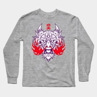 Kung Fu Dragon Long Sleeve T-Shirt